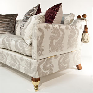 Duresta Trafalgar 3 Seater in Magic Dragon Fabric 8